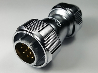 12 Pins waterproof quick-connect male circular connector plug YZ-20-C12PE-01-001, 12 Pins quick-connec male circular connector plug, 12 pins waterproof cable connector, 12 pins connector