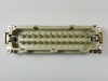 24 pins male insert 24 pins male insert, heavy duty connector 24 pins insert