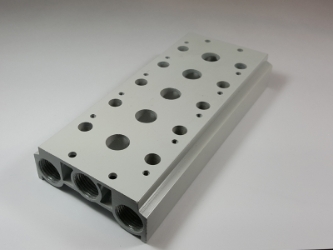 5 stations manifold block 5 station manifold block, Manifold blocks, solenoid manifolds,