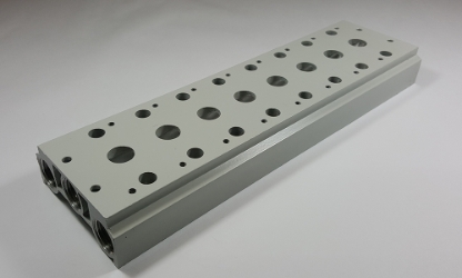 8 stations manifold block 8 station manifold block, Manifold blocks, solenoid manifolds,