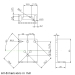  Adjustable M18 Sensor mounting bracket - ESA0007
