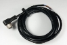 Angle plug M8 cable with locking nut, 2m Angle plug M8 3 pin cable with locking nut,  sensor cable, 3 wires cable, M8 cable
