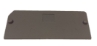 End cover for fused 4mm² block pkg of 10 End cover for fused 4mm² block pkg of 10, terminal blocks
