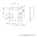 Flat M8 Bracket - ESA0021