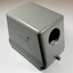 HD Hood for 48 pins insert with side cable entry HD Hood for 48 pins insert with side cable entry,