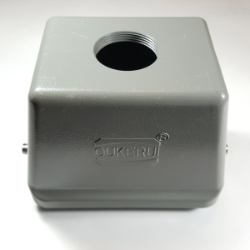 HD Hood for 48 pins insert with top cable entry HD Hood for 48 pins insert with top cable entry,