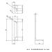 L M8 mounting bracket - ESA0016