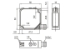Lanbao Diffuse Reflective Sensor, NPN+PNP NO+NC, sensing distance 2 m, M12 - ESP0006