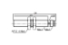 Lanbao Inductive Sensor, NPN NO, M8 - ESI0001