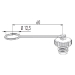 M12 cap with exteranl thread pkg of 10 - EEC0301