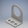 M18 Sensor mounting bracket sensor bracket, M18 sensor bracket, steel bracket, m18 bracket, 90 degree mount bracekt, 90 degree sensor bracket,