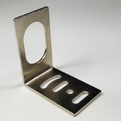 M18 right angle bracket sensor bracket, M18 sensor bracket, steel bracket, m18 bracket, 90 degree mount bracekt, 90 degree sensor bracket,