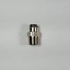 Male connector, 1/8" OD tube, 1/8 NPT thread Male connector 1/8-1/8NPT, nickel-plated brass fittings, nickel plated push to connect, brass pneumatic fittings, brass tube connectors,