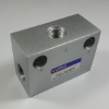 Shuttle valve 3/8 NPT female Shuttle valve 3/8 NPT female, 3/8 npt shuttle valve, shuttle valve, pneumatics, automation valve, highest quality valves,