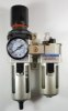 Stacked Filter/Regulator with Lubricator, 1/4 NPT female port Stacked Filter/Regulator with Lubricator, 1/4 NPT female port, FLR, pneumatic,