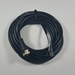 Straight plug M12 cable with locking nut, 5m - EEC0109