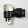 Swivel female banjo elbow with male thread, 1/4" OD tube, 1/8 NPT thread Push-to-Connect, Swivel banjo elbow fitting, pneumatics, best fittings, Swivel female banjo elbow with male thread 3/8-1/4NPT,