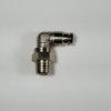 Swivel male elbow, 1/8" OD tube, 1/8 NPT thread Swivel male elbow 1/8-1/8NPT, nickel-plated brass fittings, nickel plated push to connect, brass pneumatic fittings, brass tube connectors,