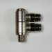 Swivel multi tee lateral male, 1/4" OD tube, 1/8 NPT thread - PPF1019