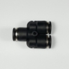 Union wye, 1/4" OD tube Push-to-Connect, wye fitting, pneumatics, best fittings, Union wye 1/4,