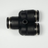 Union wye, 3/8" OD tube Push-to-Connect, wye fitting, pneumatics, best fittings, Union wye 3/8,