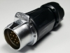12 Pins waterproof latching male circular connection plug LP-20-C12PP-01-001,12 Pins latching male circular connection plug,12 pins waterproof cable connector,12 pins industrial connector