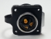3 Pins waterproof latching female circular socket - EEC0909