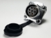 7 Pins waterproof latching female circular socket - EEC0927