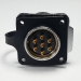 7 Pins waterproof latching female circular socket - EEC0927