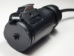 Fiber optic waterproof latching plug with 118" long cable - EEC1104