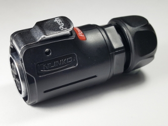 3 Pins waterproof latching female circular connector plug LP-24-J03PE-01-001, 3 Pins quick-connec female circular connector plug, 3 pins waterproof cable connector, 3 pins connector