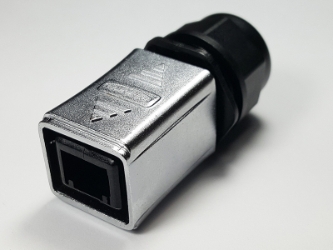 RJ45 waterproof industrial plug YT-RJ45-CPE-03-001, 3 Pins power connector converter, 3 pins waterproof cable connector, 3 pins connector