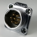 7 Pins waterproof screw on male circular connector socket - EEC0970