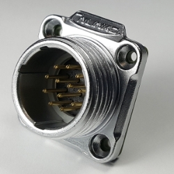 12 Pins waterproof screw on male circular connector socket YW-20-C12SX-02-001, 12 Pins screw on male circular connector socket, industrial metal connector, 12 pins connector, screw on industrial cable plug,
