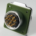 12 Pins waterproof screw on male circular connector socket - EEC0978