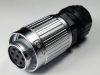 7 Pins waterproof screw on female circular connector plug YW-20-J07PE-02-001, 7 Pins screw onfemale circular connector plug, 7 pins waterproof cable connector, 7 pins connector, screw on cable connector,