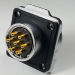 7 Pins waterproof screw on female circular connector socket - EEC0968