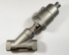 1" NPT Single Acting Air Actuated Angle Seat NC Valve 1 inch Single Acting Air Actuated Angle Seat NC Valve, steam valve, angle valve, chemical, steam, seat valve, angle valve.
