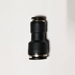 Reducing union Push-to-Connect, Straight reducing union connector, best fittings, Straight reducing union connector 3/8 to 1/4,