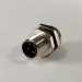 M12 front mount male bulkhead - EEC0233