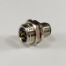 M12 front mount male bulkhead - EEC0233