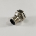 M12 back mount male bulkhead - EEC0235