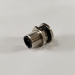 M12 back mount male bulkhead - EEC0237