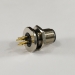M12 back mount male PCB bulkhead - EEC0238