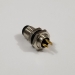 M8 front mount male bulkhead - EEC0231