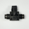 Union hand valve, 1/4" OD tube Union hand valve 1/4, Shut off valves, valves, push to connect valves, valves pneumatics fittings,
